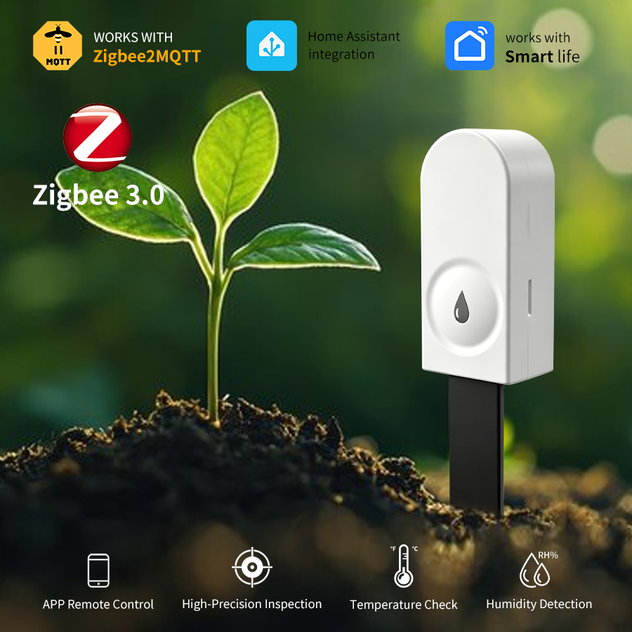 Temperature Humidity Sensor - Умный тестер почвы Zigbee 3.0, датчик