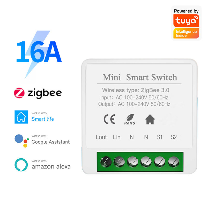 Smart Home Automation Diy - IHSENO Tuya Zigbee 3,0 DIY мини-переключатель