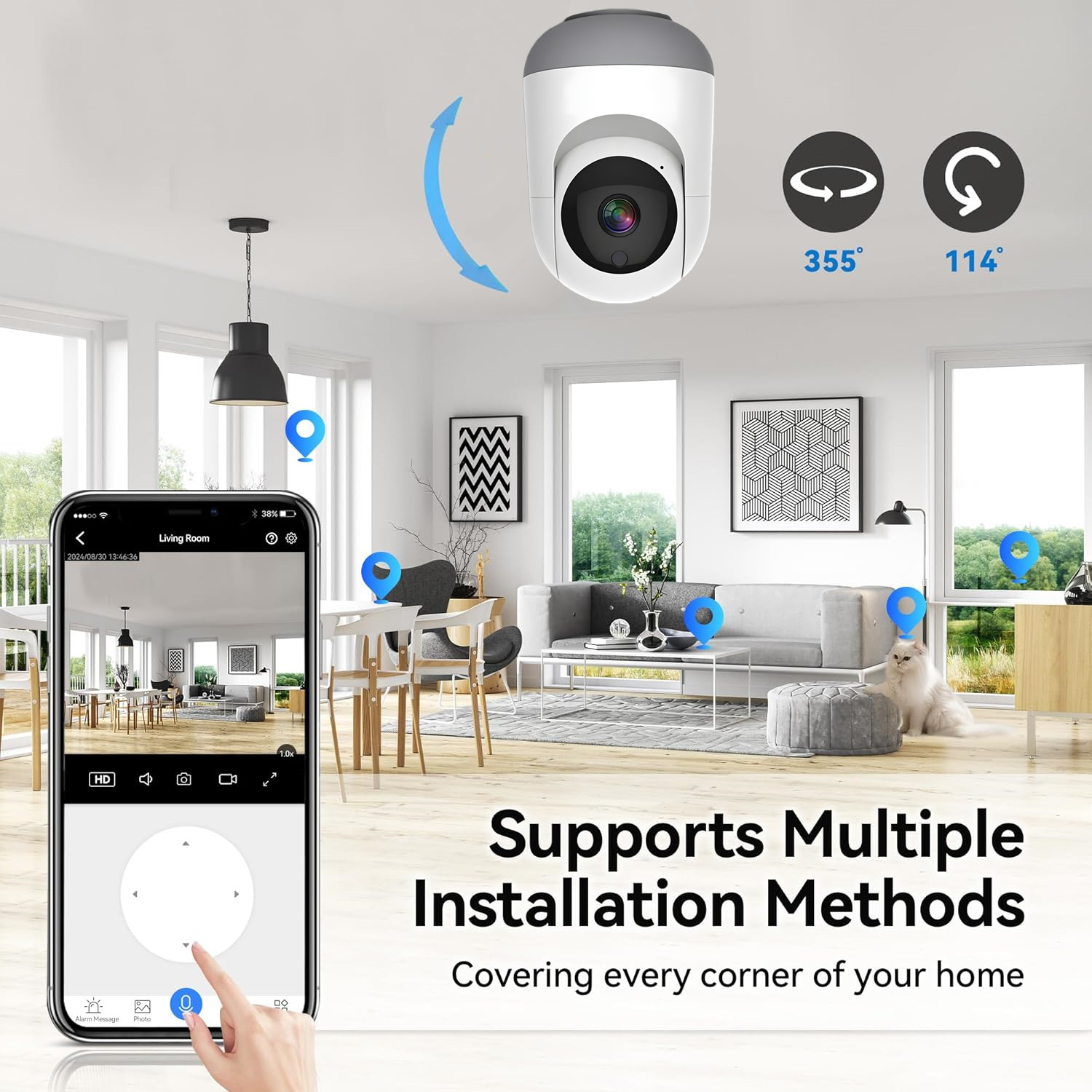 4 МП Wi-Fi камера Tuya, двухди – обзор и цена Eufy Camera E220