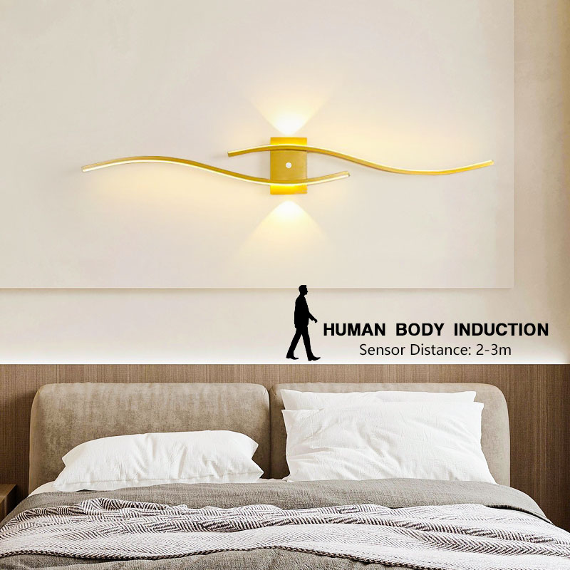 Внутренние светодиодные настен – обзор и цена Motion Sensor Pir Wired