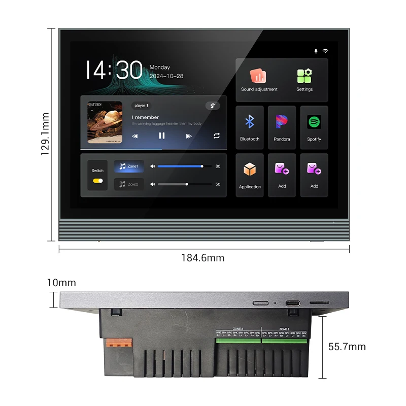 Новый дизайн 7-дюймового умног – обзор и цена Home Automation System Design